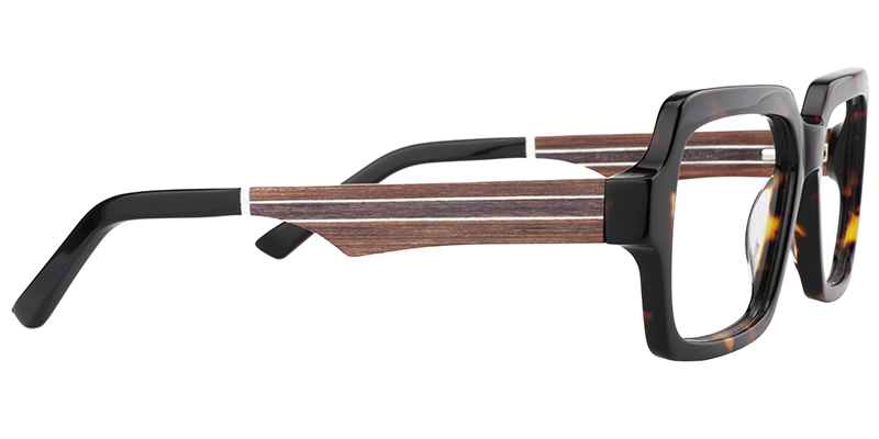 Jack Rectangle Tortoise Glasses4