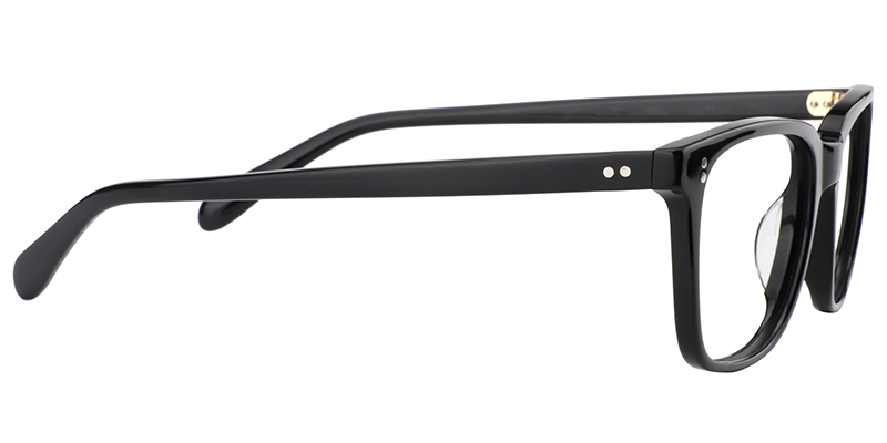 Rectangle Black Glasses | Zeelool Eyeglass Frames Online4