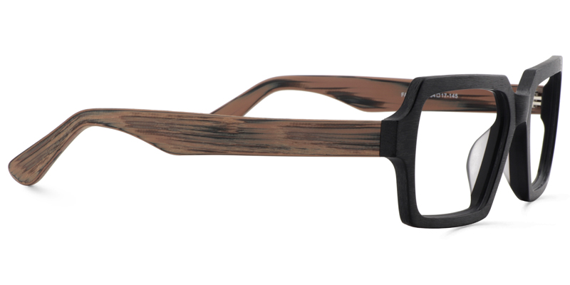 Arthur Geometric Black Glasses5