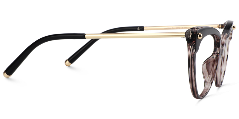 Alivia Cat Eye Black&Tortoise Glasses5