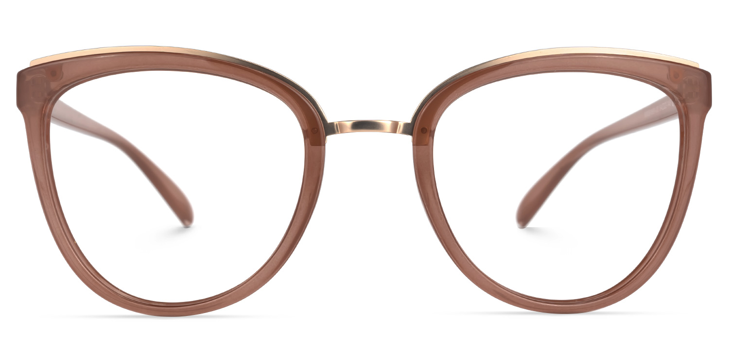 Keyshla Cateye Brown Glasses