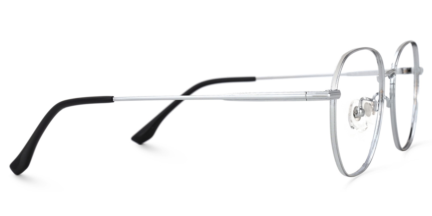 Bezjak Round Silver Glasses2