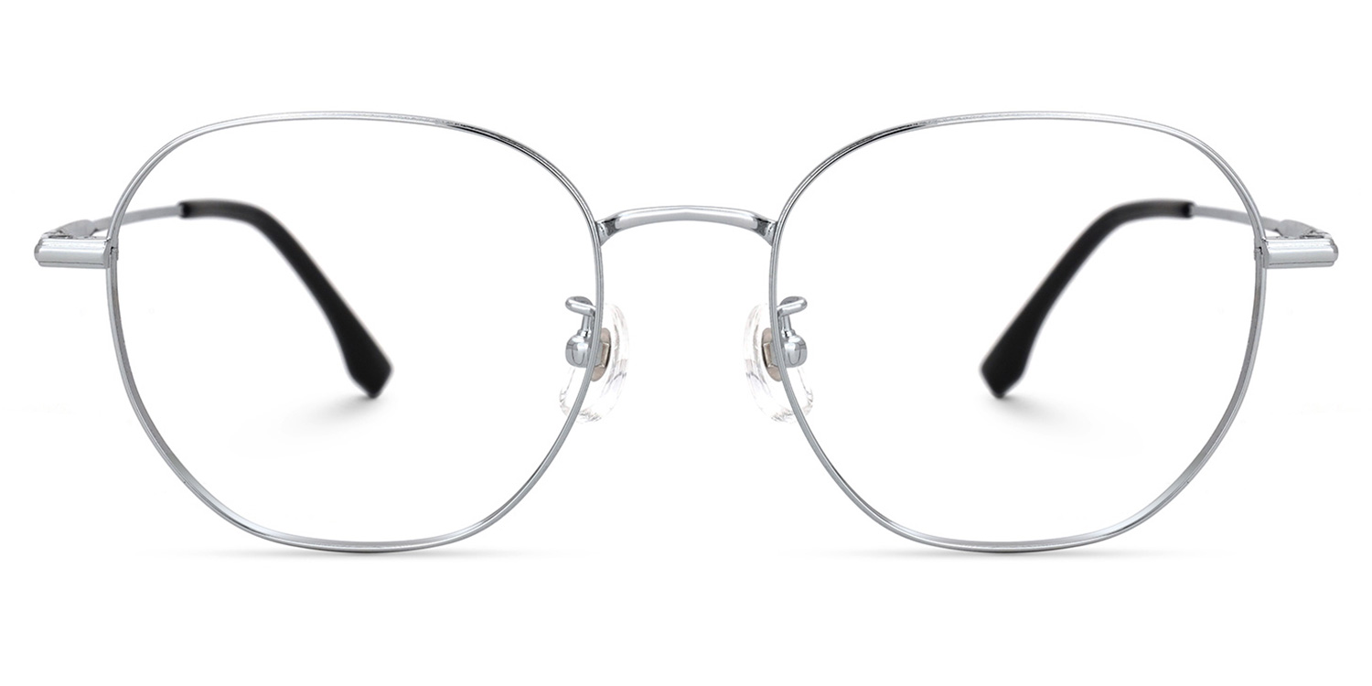 Bezjak Round Silver Glasses