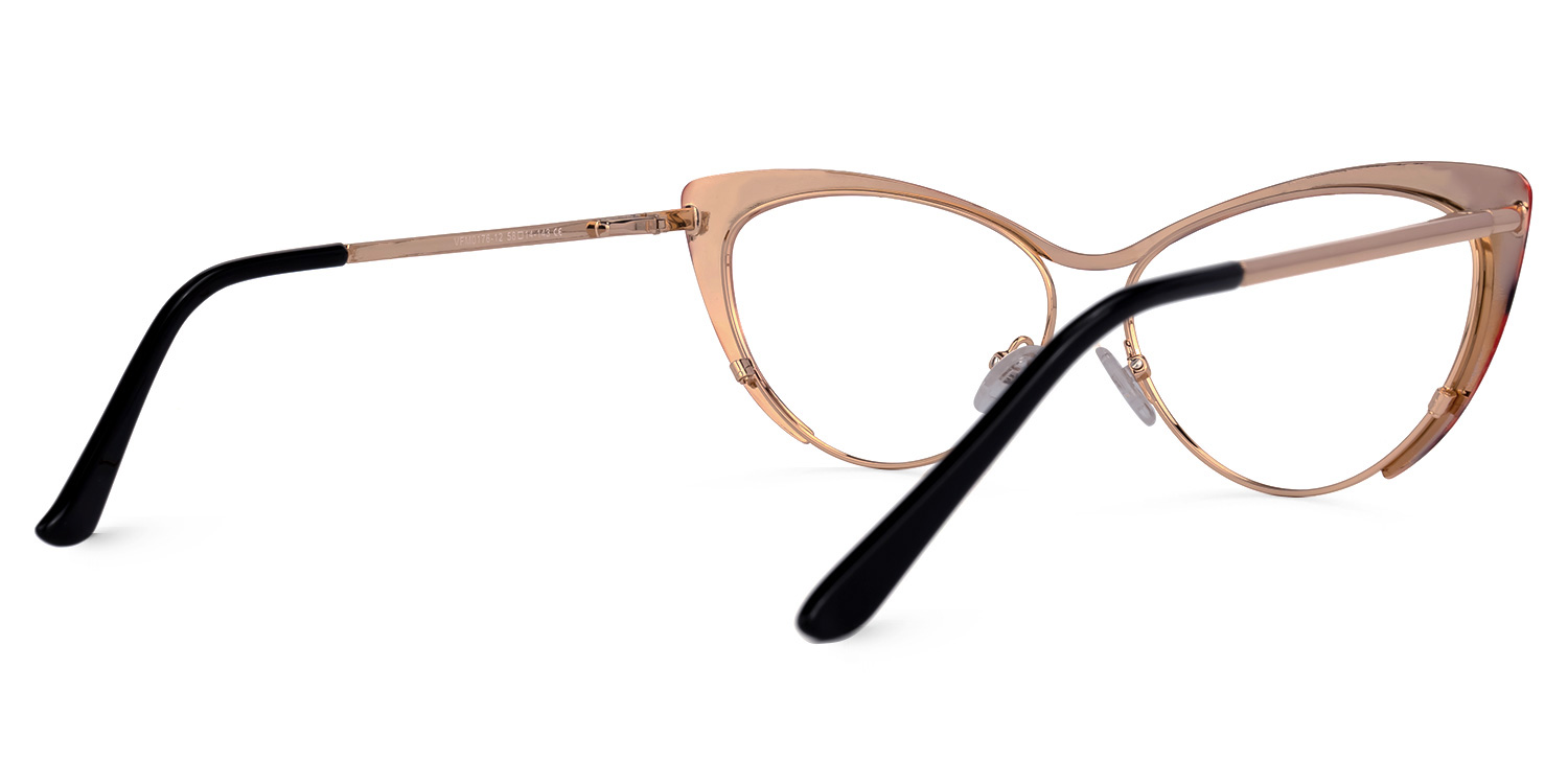 Ellen Cateye Red-Tortoise Glasses6