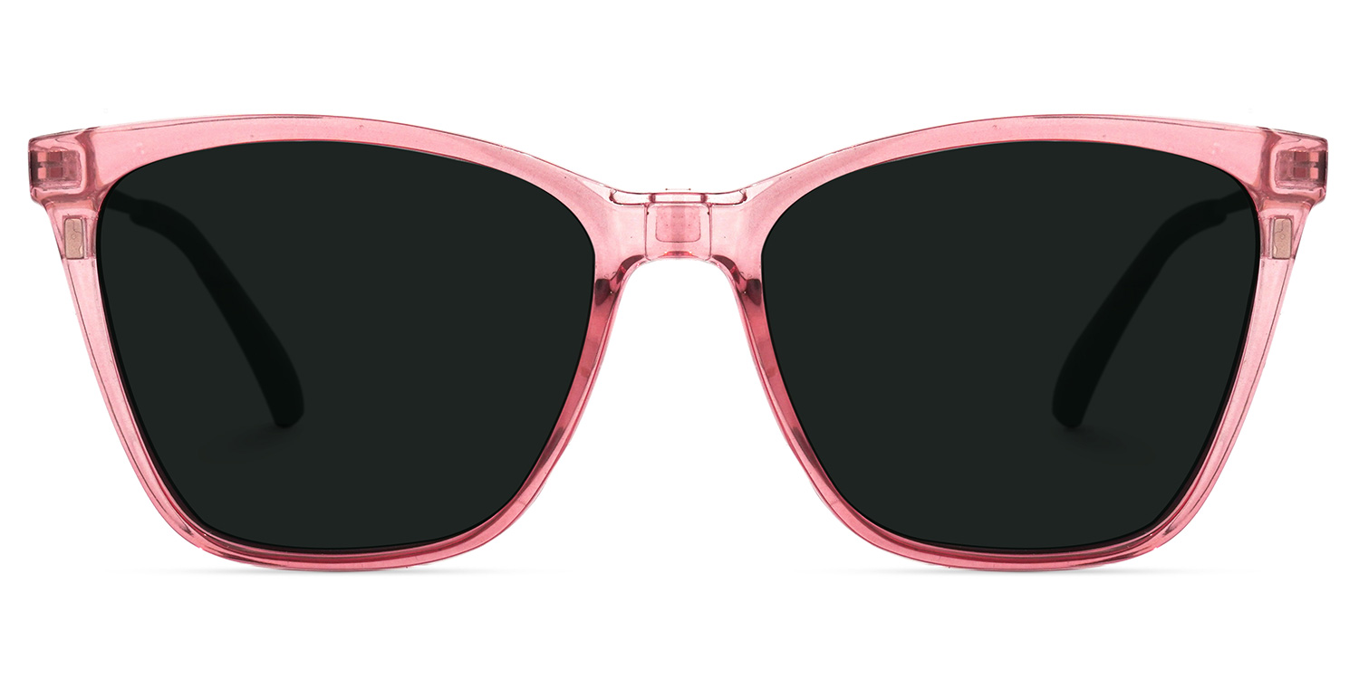 Curtina Clip-on Pink Glasses