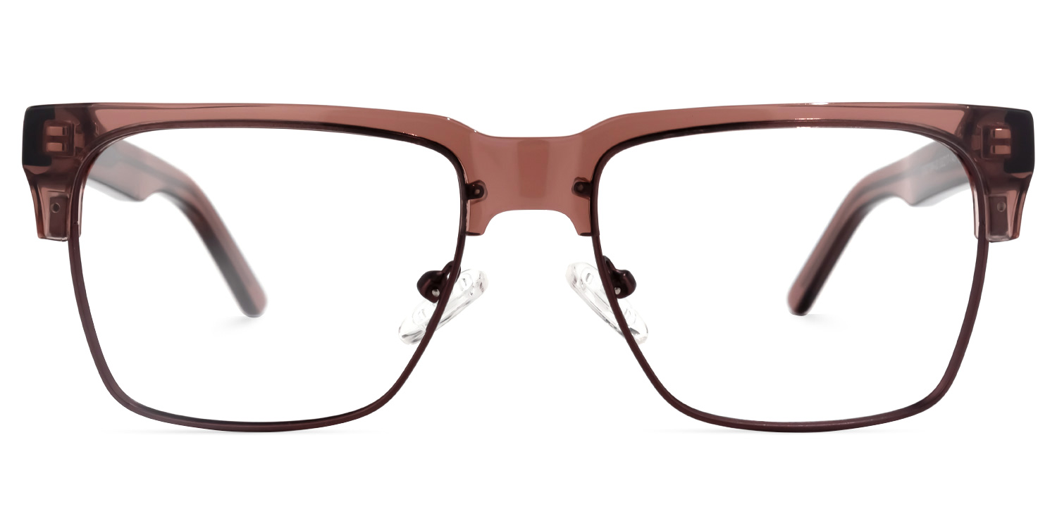 Mienzer Browline Brown Glasses