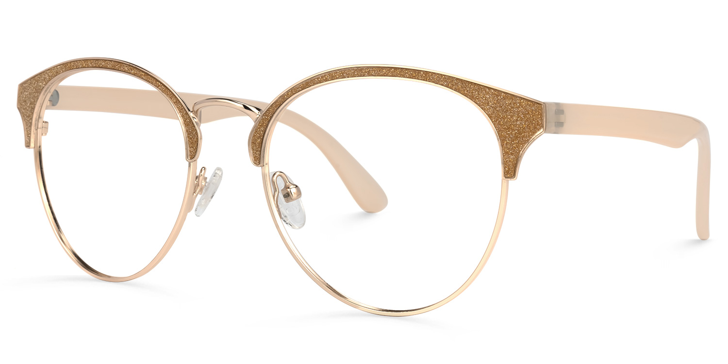 ZEELOOL Travels Round Brown Glasses