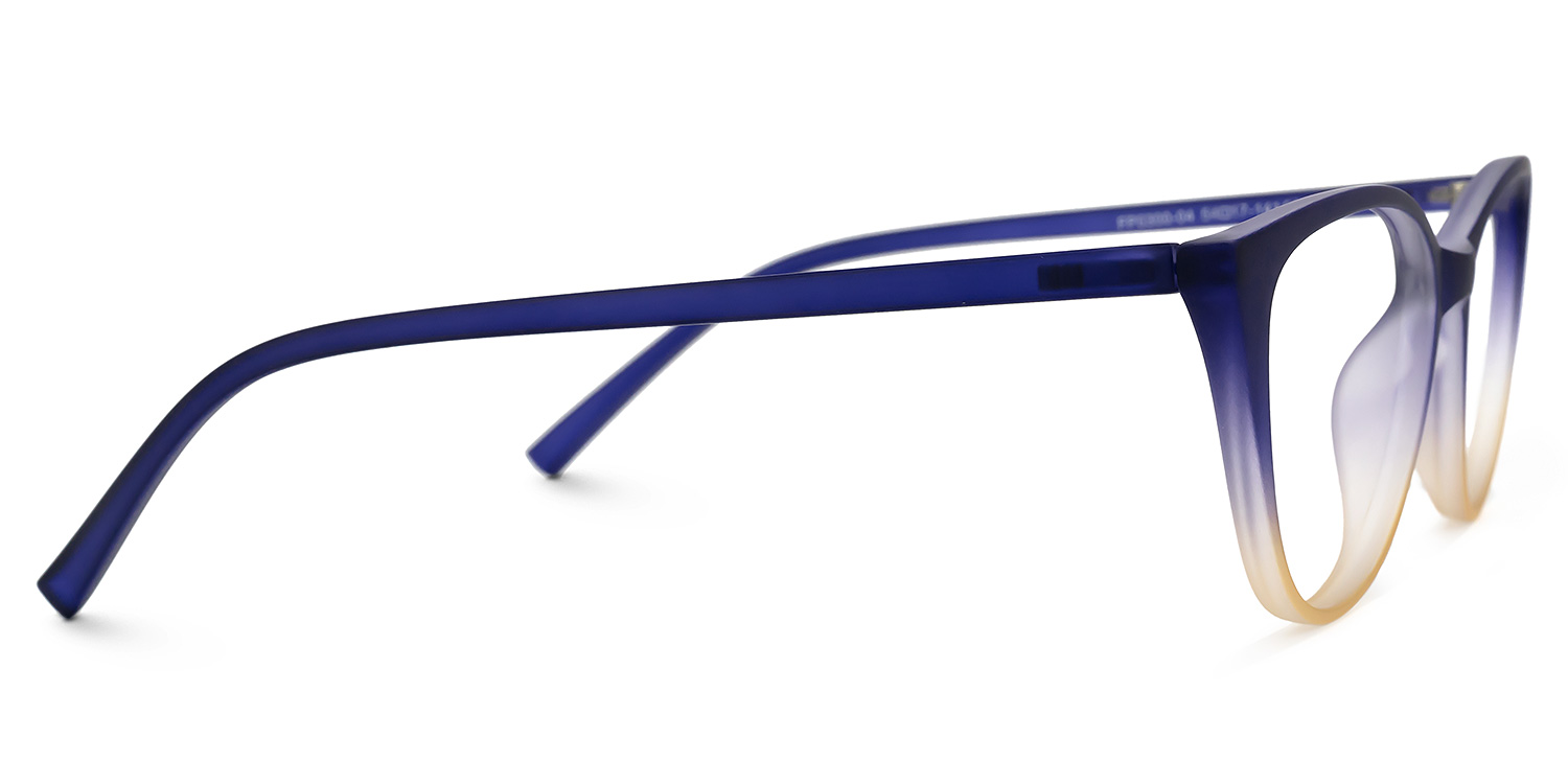 Lucy Cateye Blue Glasses2