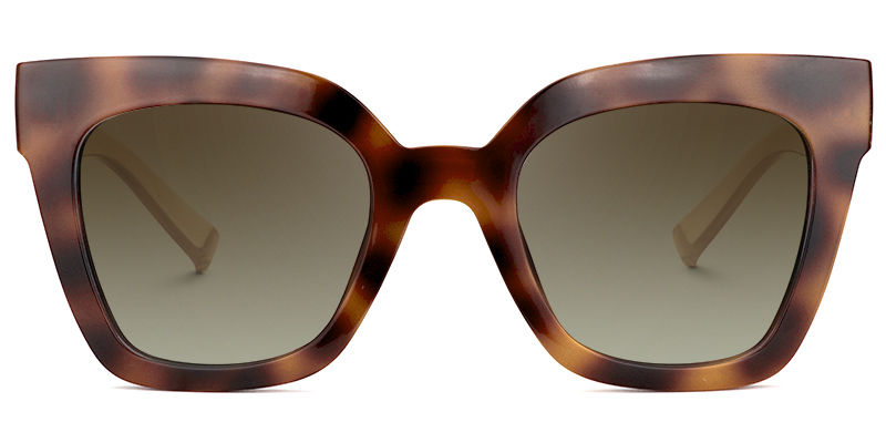 Malcolm Square Burnt Umber Glasses12