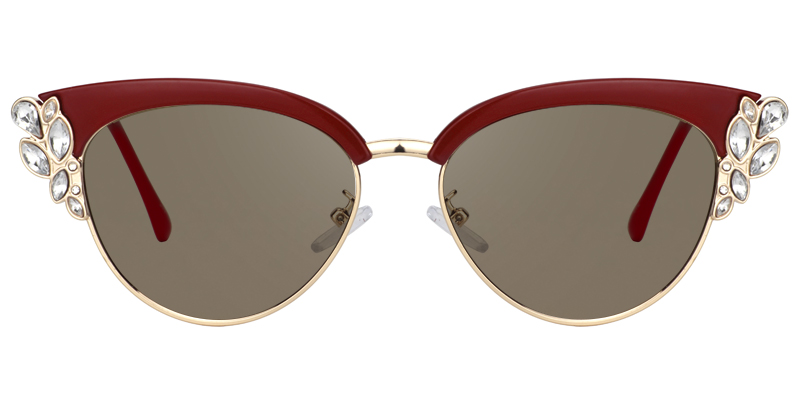 Cat Eye Red Glasses9