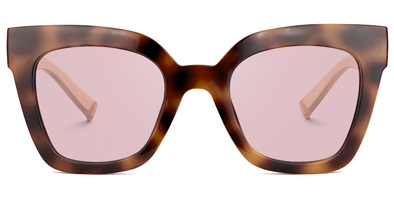 Malcolm Square Burnt Umber Glasses7