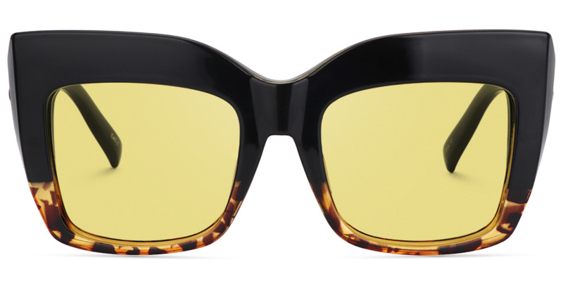 Alberta Cateye Tortoise Glasses9