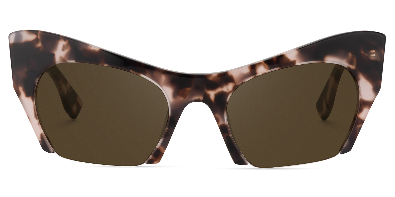 Kyle Cat Eye Light-Tortoise Glasses12