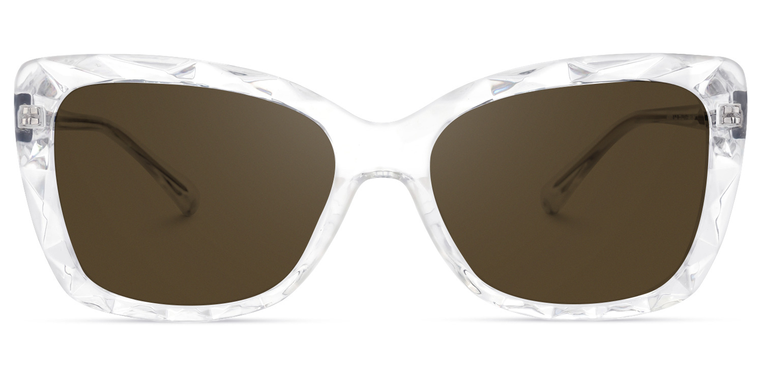 Edna Cateye Clear Glasses9