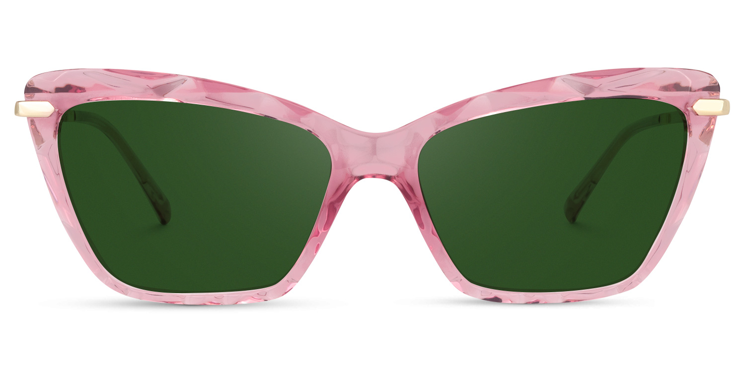 Cateye Pink Glasses | Zeelool Eyewear Online9