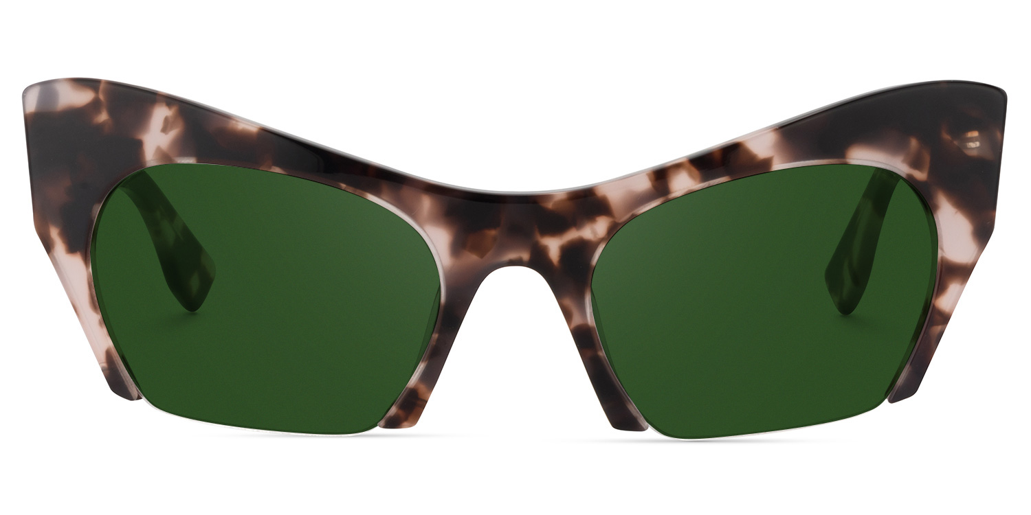 Kyle Cat Eye Light-Tortoise Glasses7
