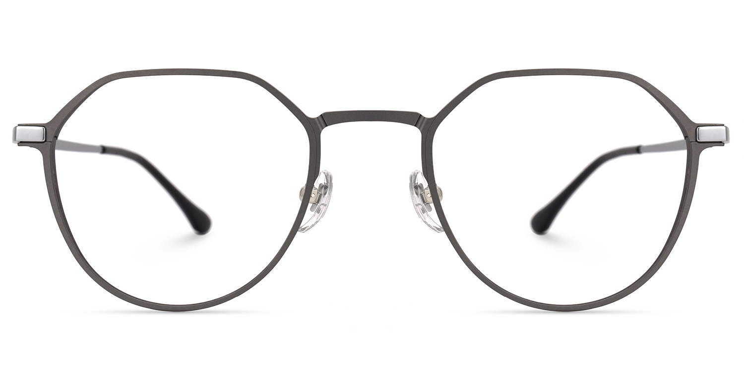 Boles Geometric Light-Grey Glasses