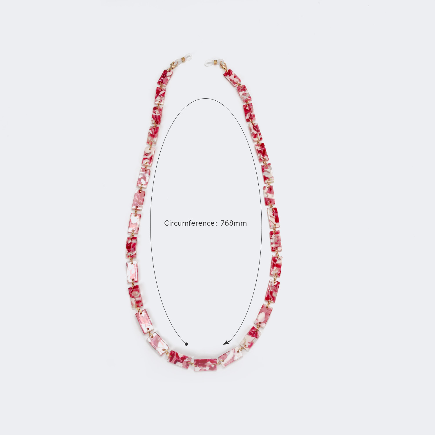 Pretty Lump Red Eyeglasses Chains3