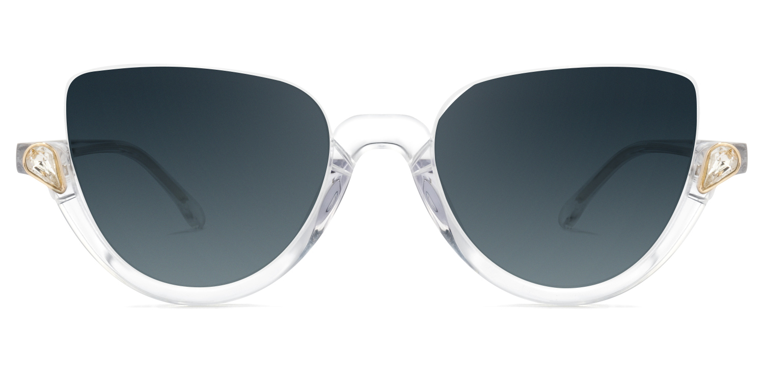 Felicia Cat Eye Clear Glasses6