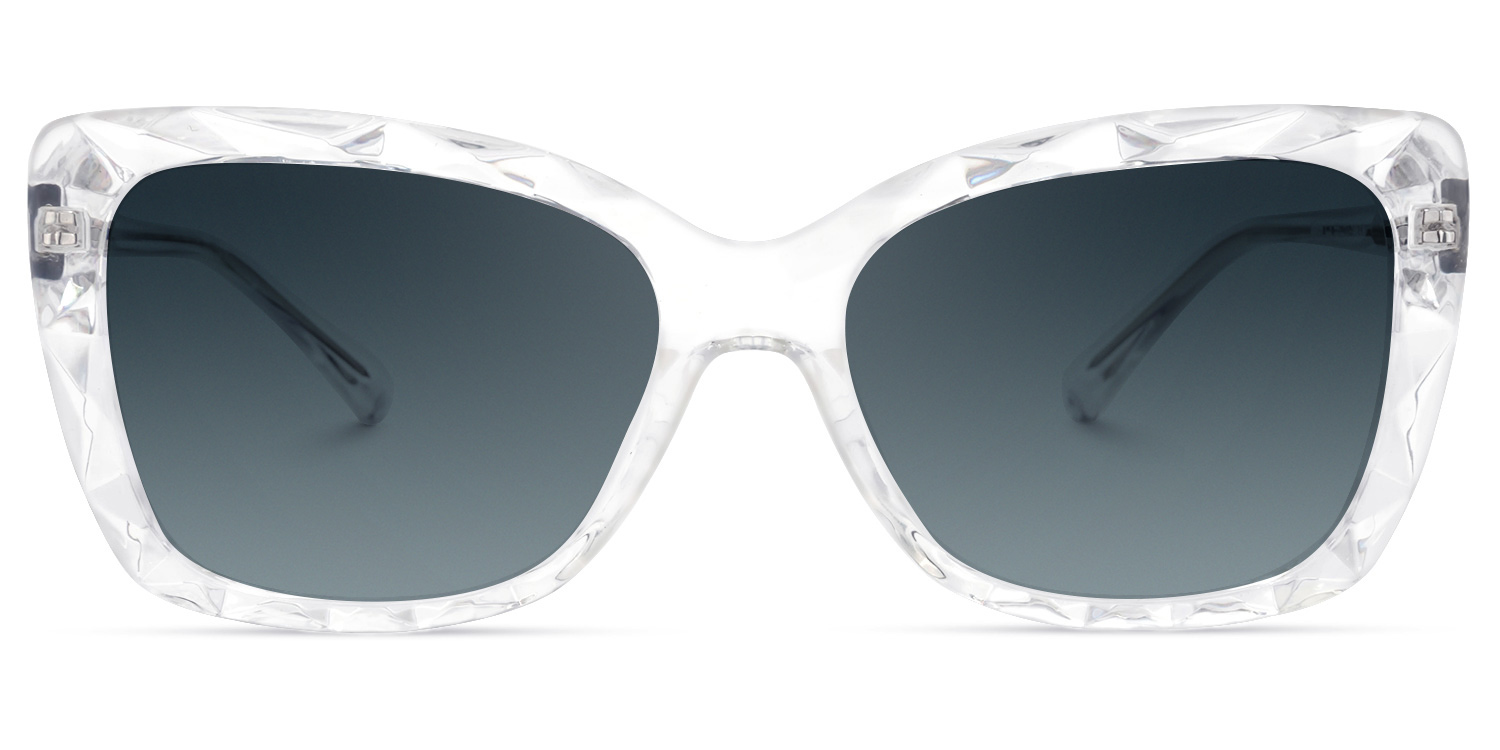 Edna Cateye Clear Glasses5