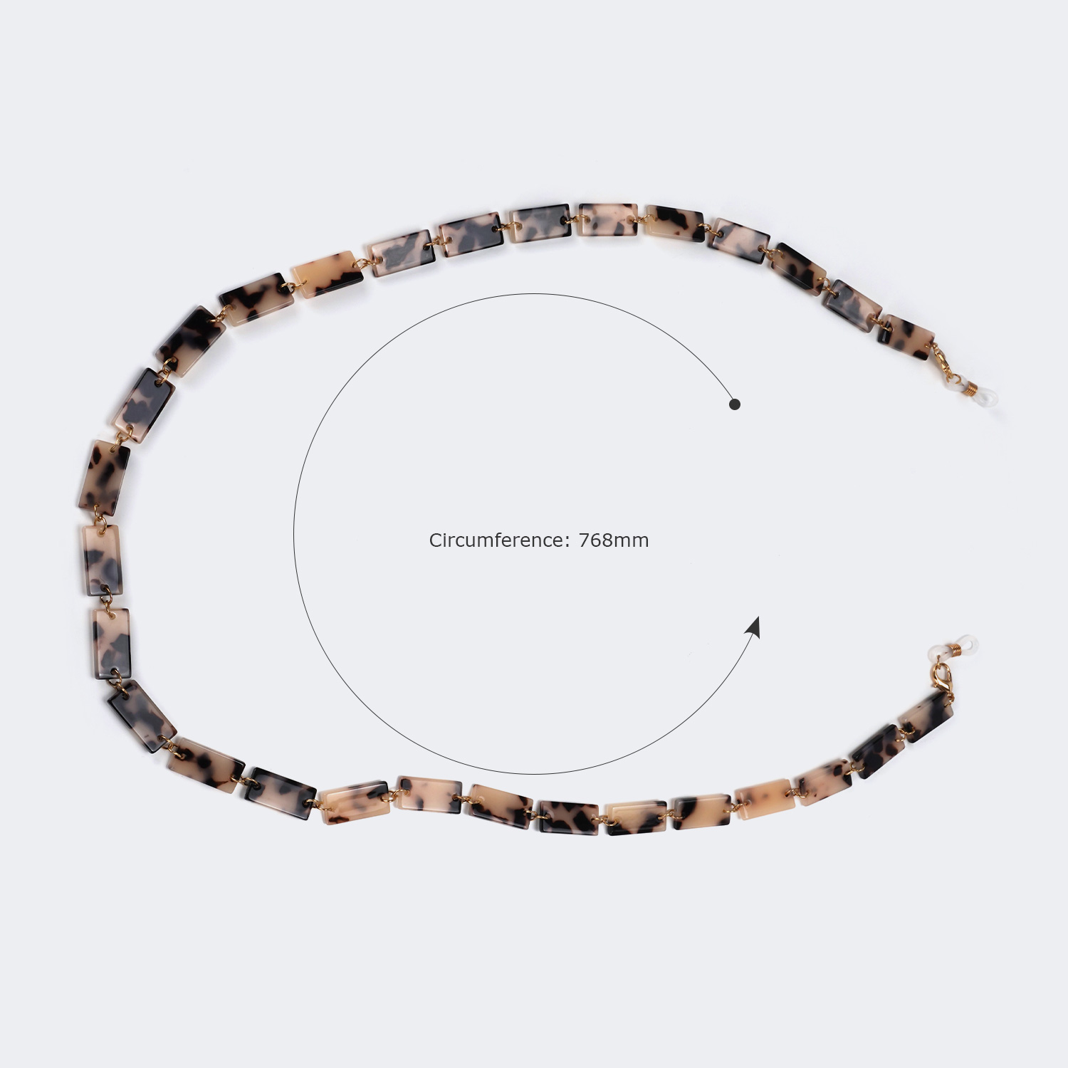 Pretty Lump Tortoise Eyeglasses Chains3