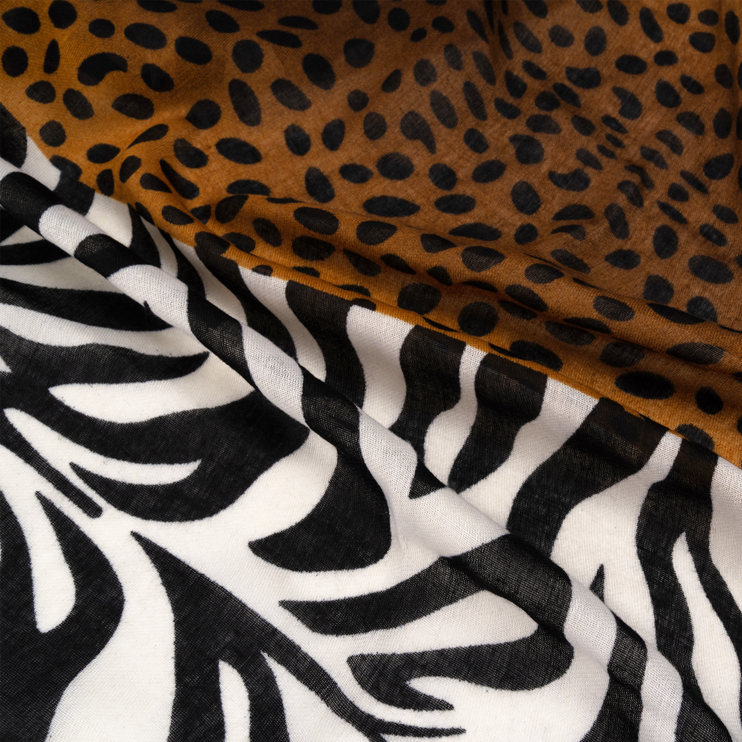 Vintage Soft Two-Tone Scarves0