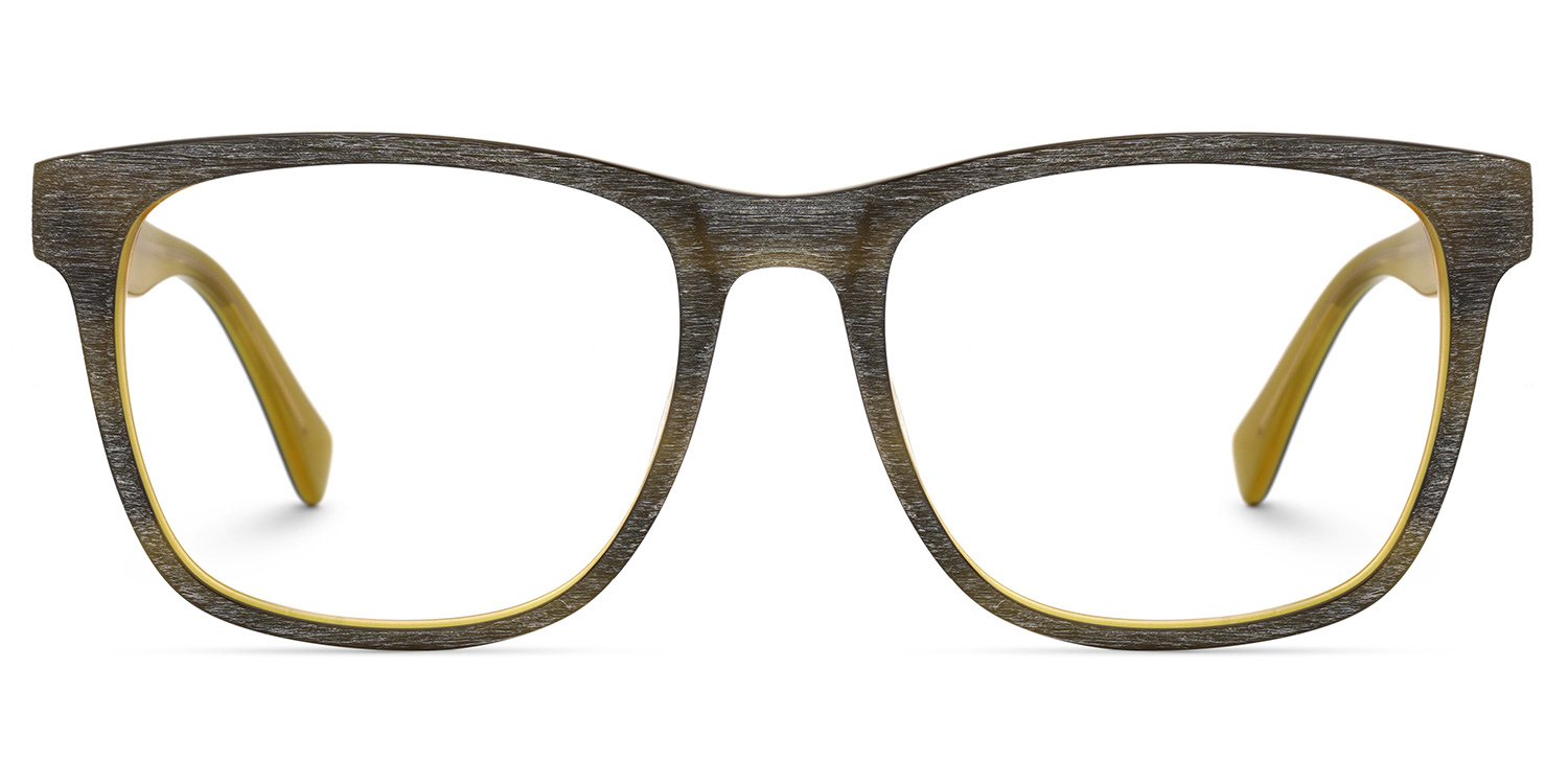 Kiera Square Brown Glasses