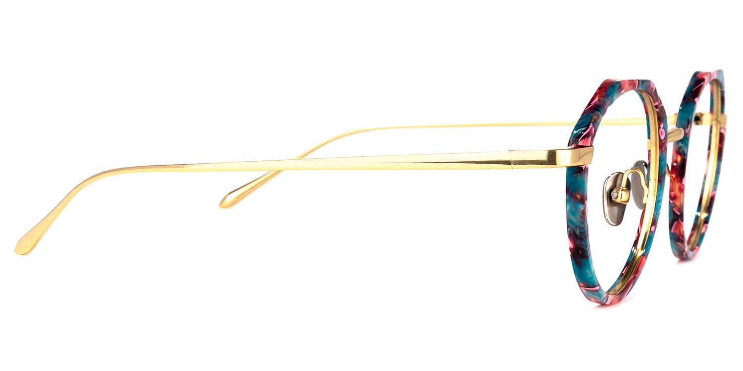 Erin Geometric Floral Glasses2