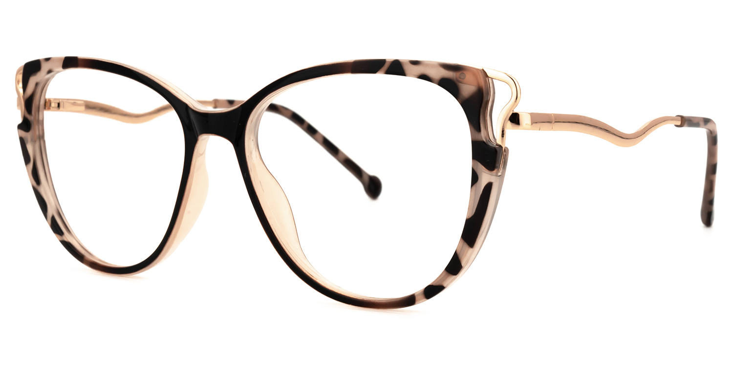 Gisela Cateye Tortoise Glasses1