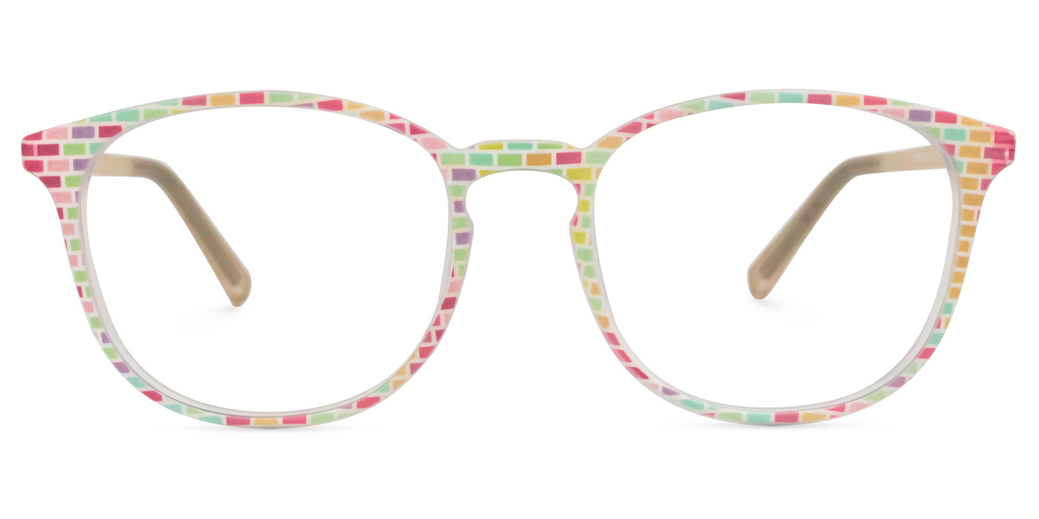 Dorislyn Round Multicolor Glasses
