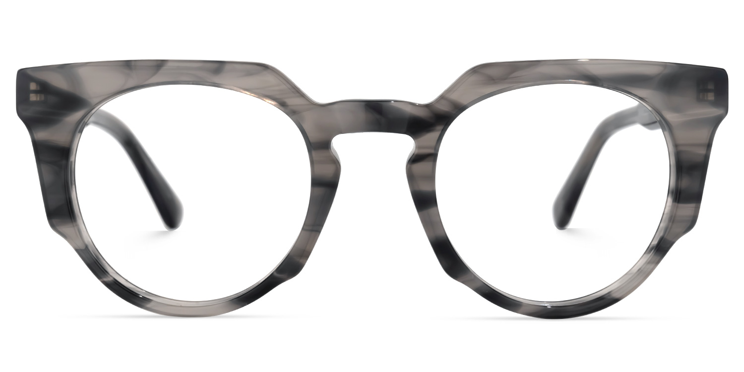 Jenkins Geometric Gray Glasses
