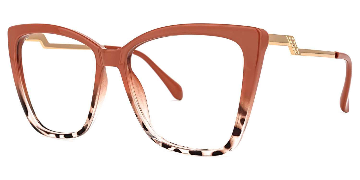 ZEELOOL Awilda Cateye Red Glasses