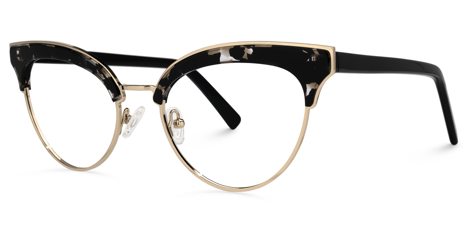 ZEELOOL Mckinney Cateye Tortoise Glasses