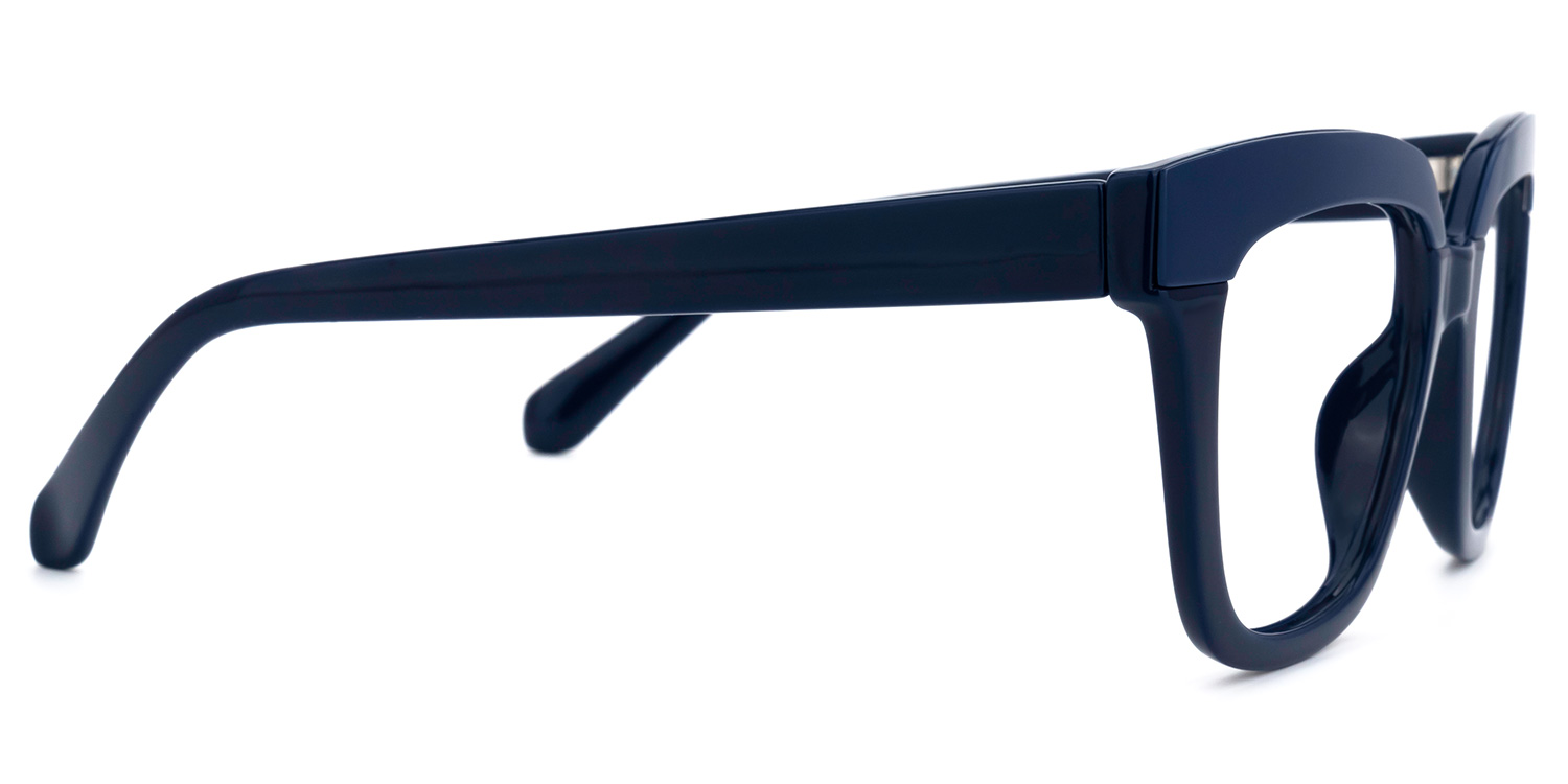 Cecelia Square Blue Glasses2