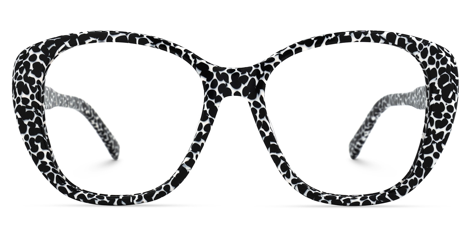 Mayda Cateye Black Glasses good-img