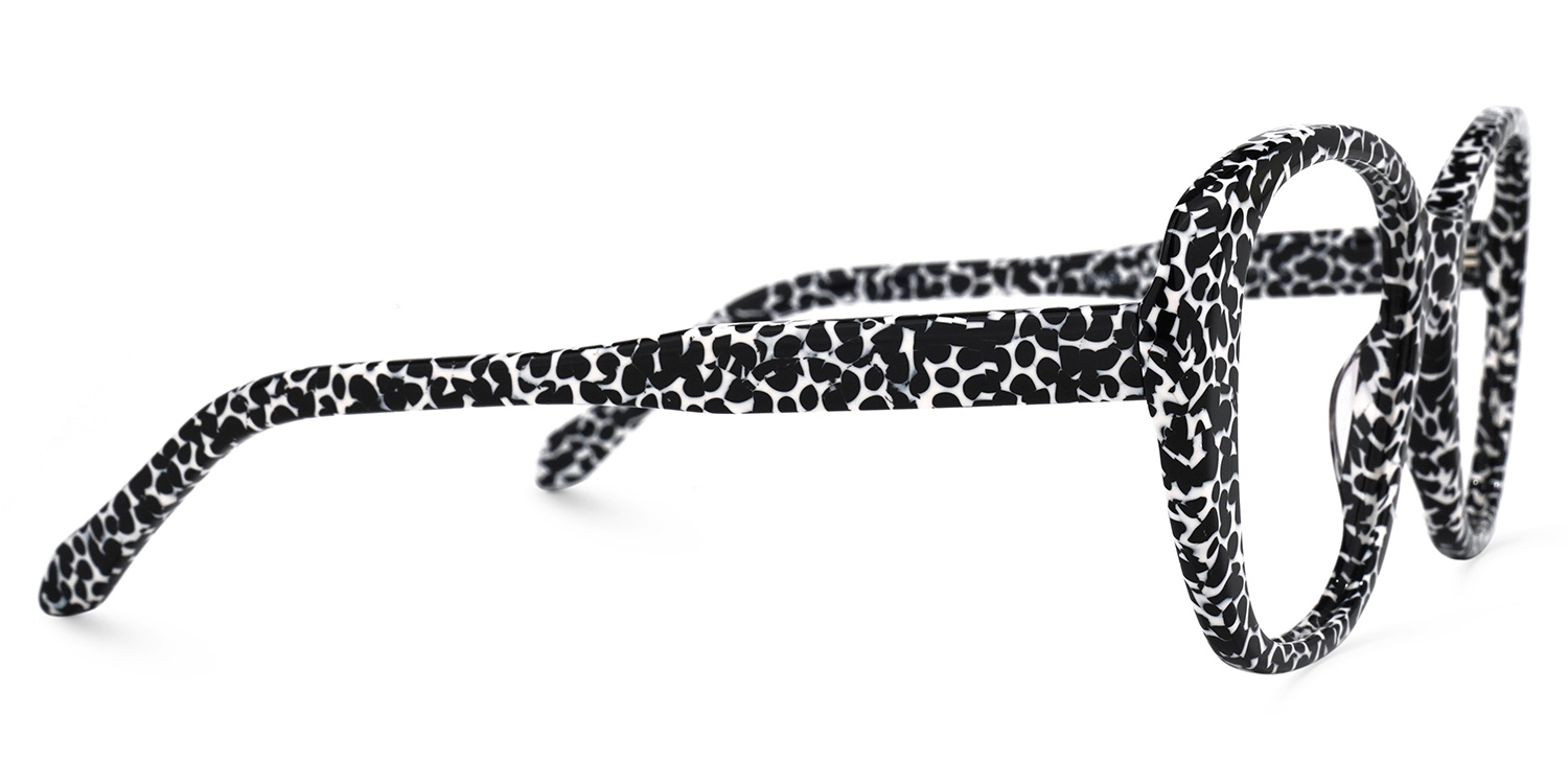 Mayda Cateye Black Glasses2