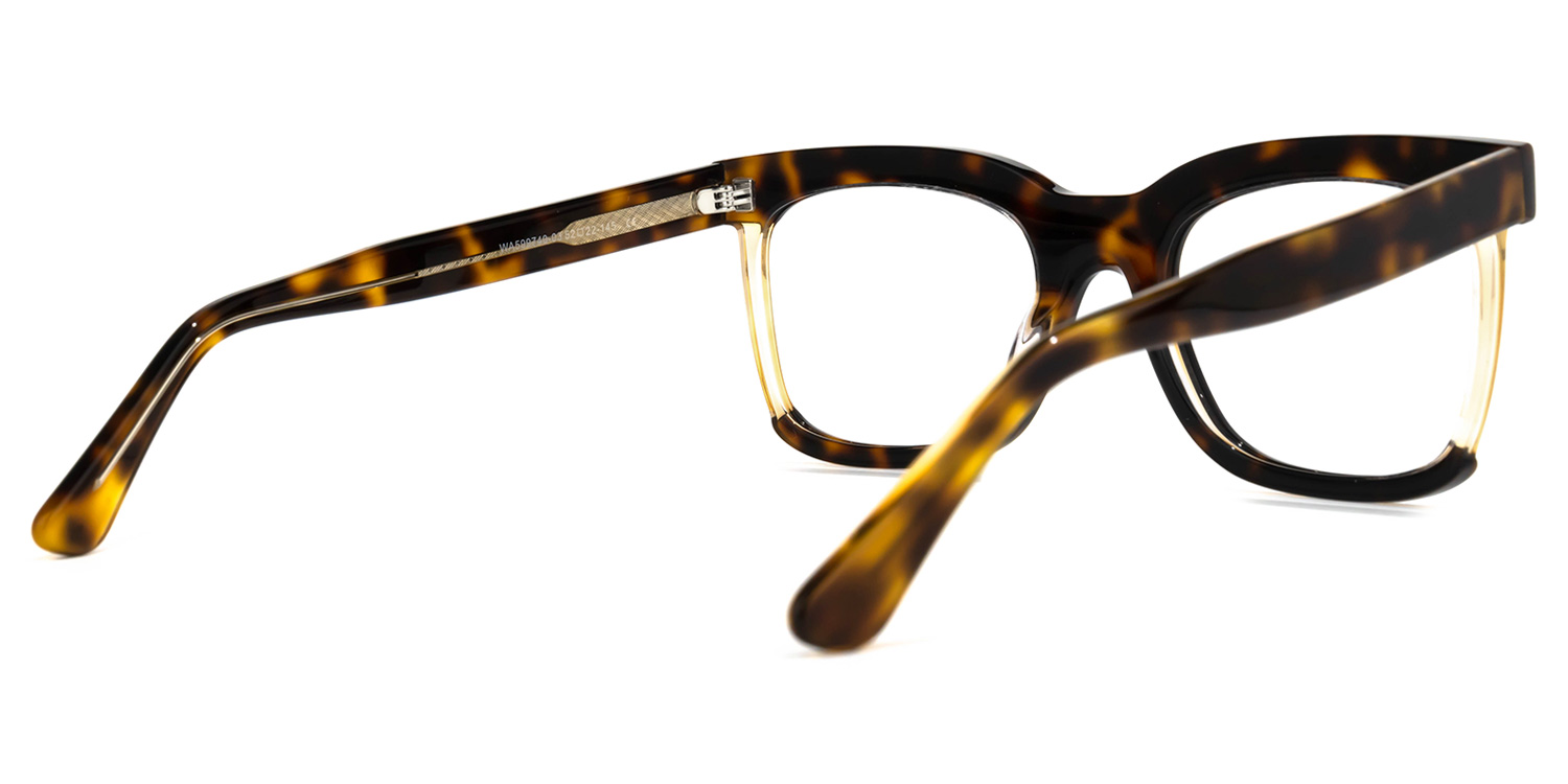 Megeney Square Tortoise Glasses3