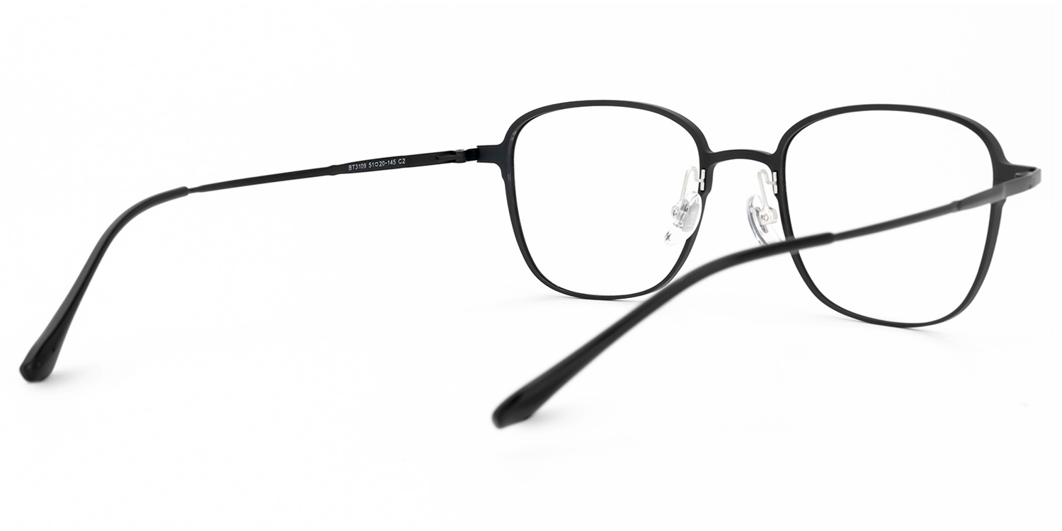 Myrna Square Black Glasses3