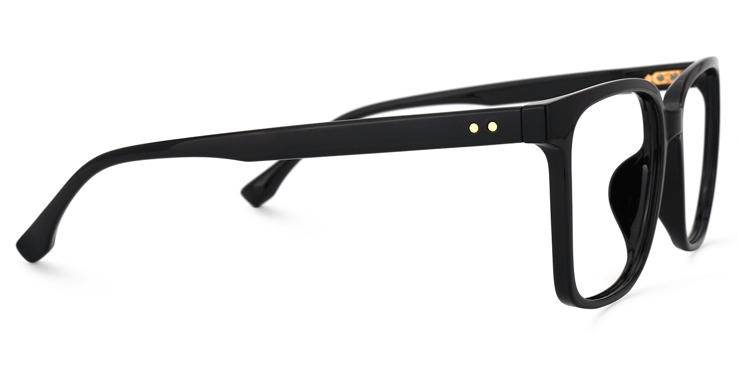 Contreras Square Black Glasses2