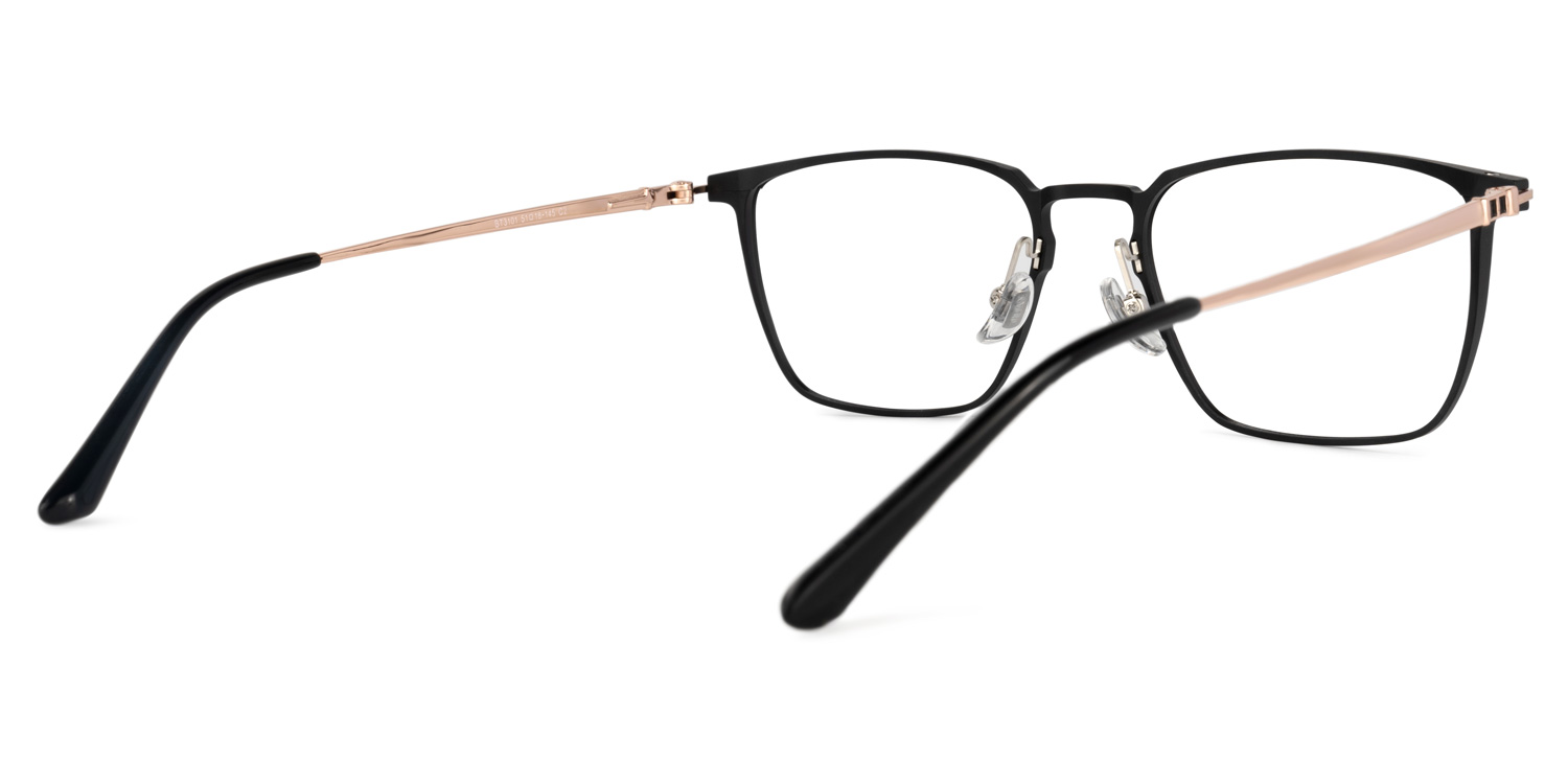 Ramirez Square Black Glasses3
