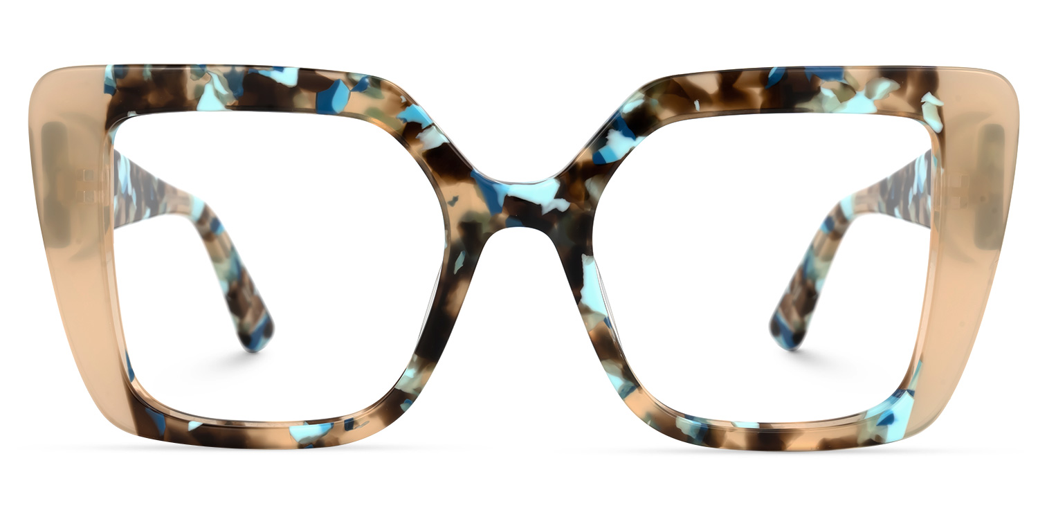 Duarte Square Blue-Tortoise Glasses