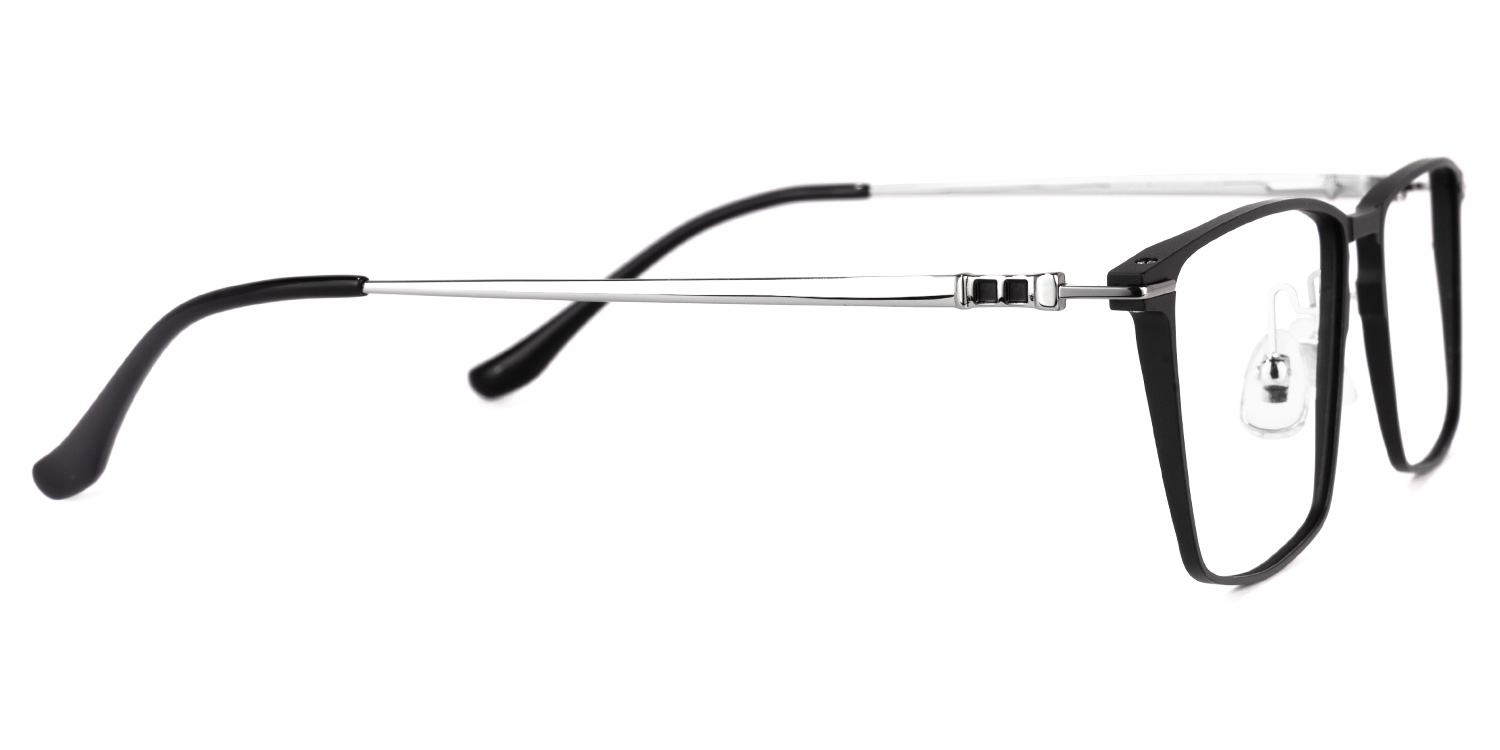 Chiru Square Black Glasses2