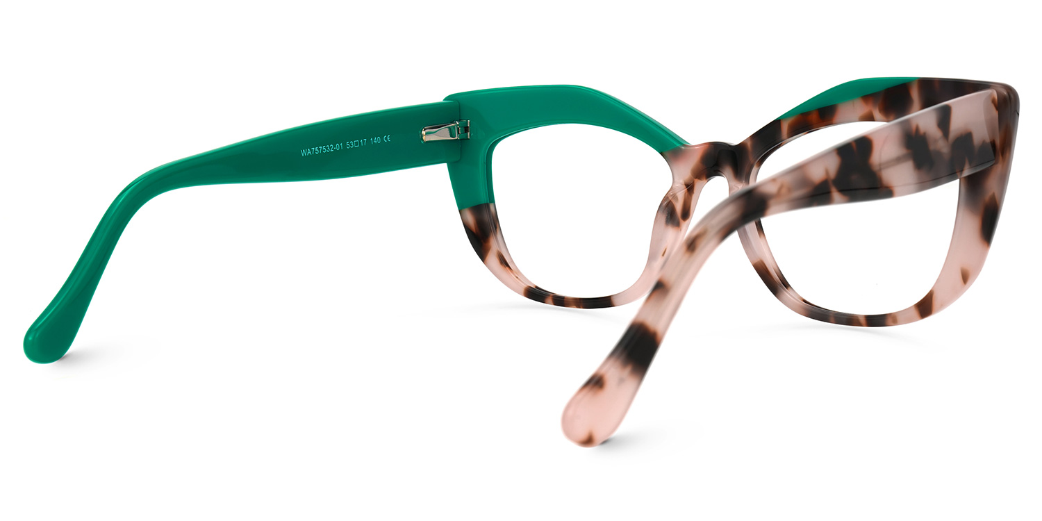Misha Cateye Pink-Tortoise Glasses3