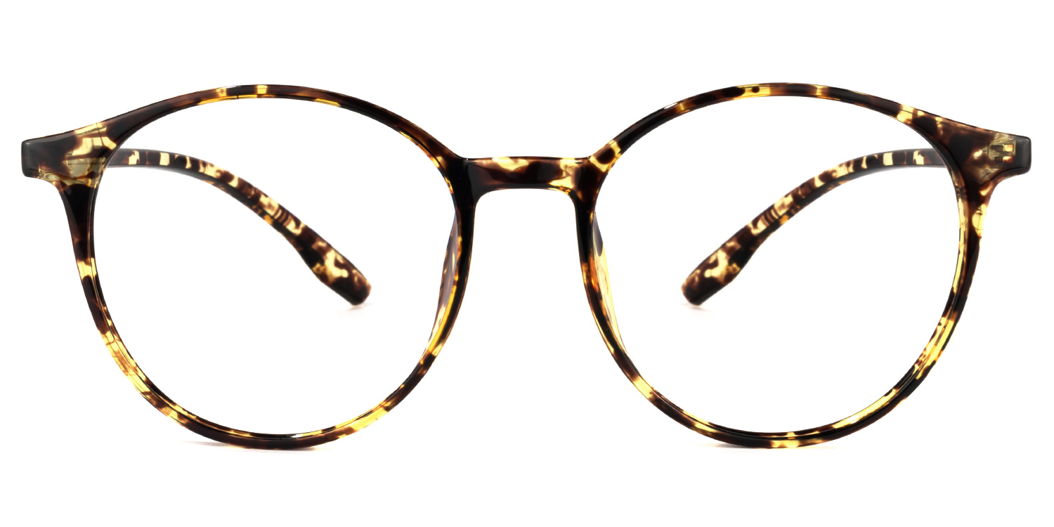 Blanco Round Tortoise Glasses0