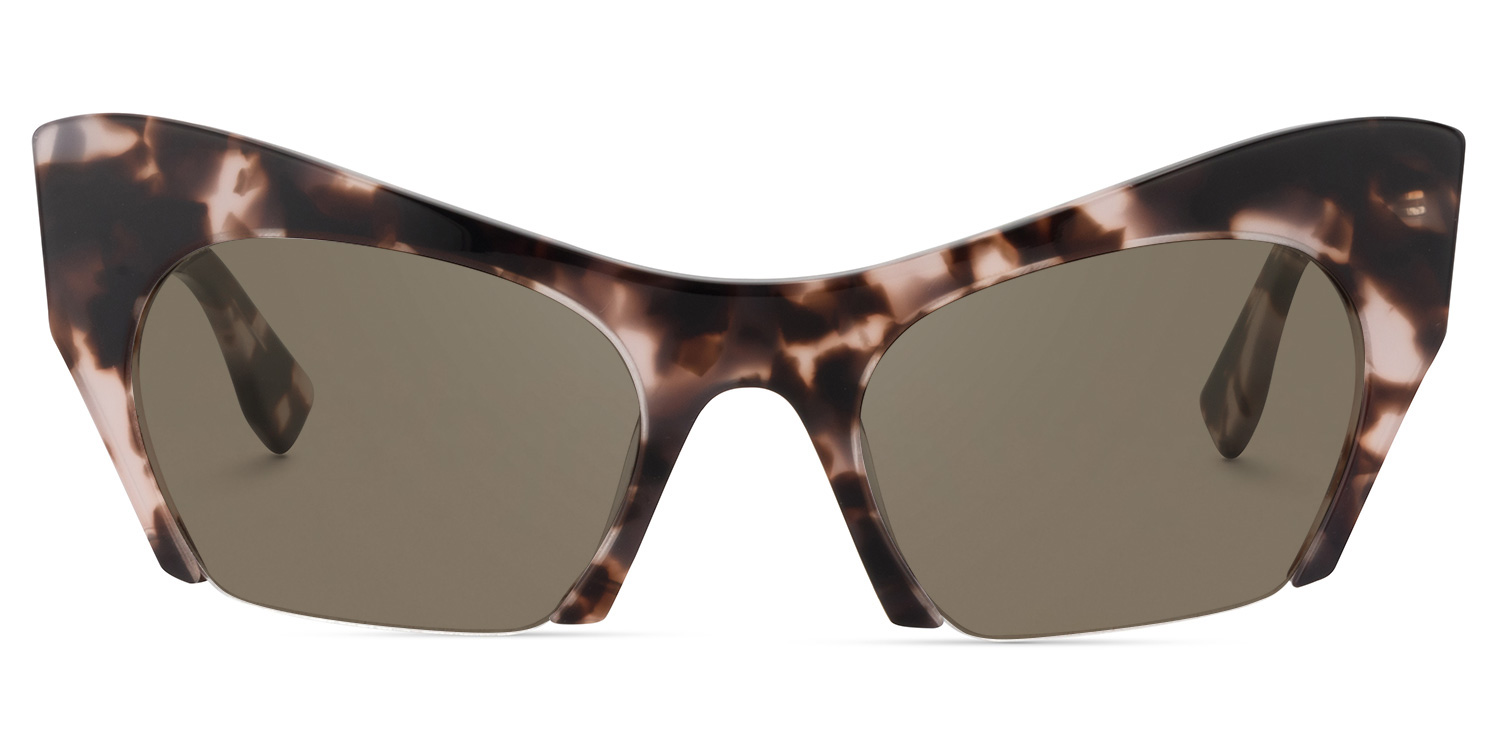 Kyle Cat Eye Light-Tortoise Glasses6