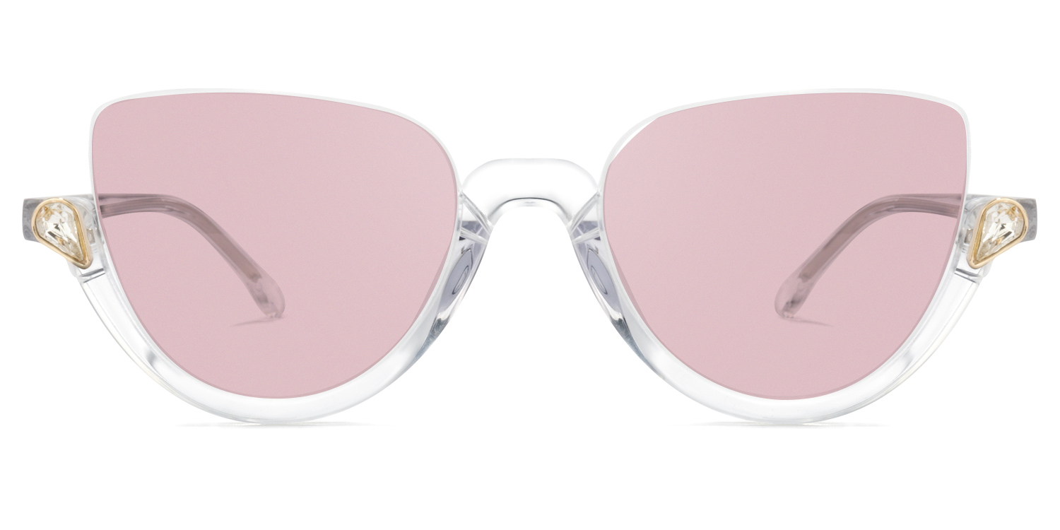 Cat Eye Clear Glasses13
