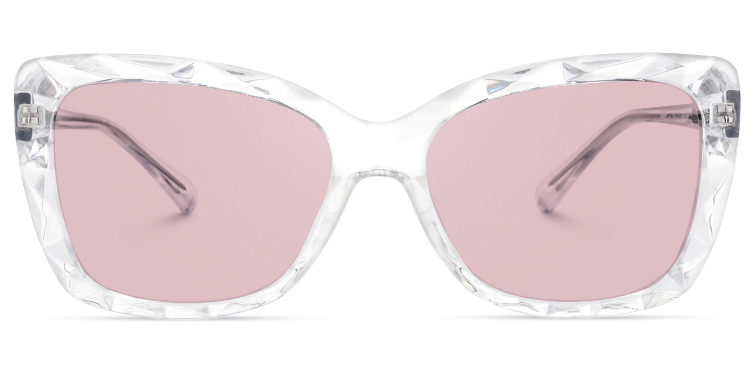 Edna Cateye Clear Glasses12