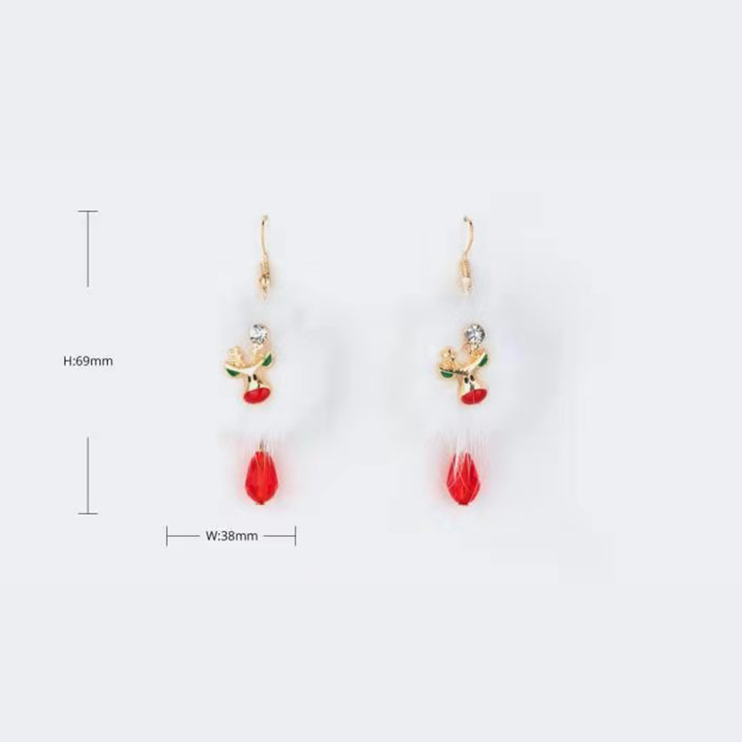 Christmas Style Adorable Elk-Shape Earrings3