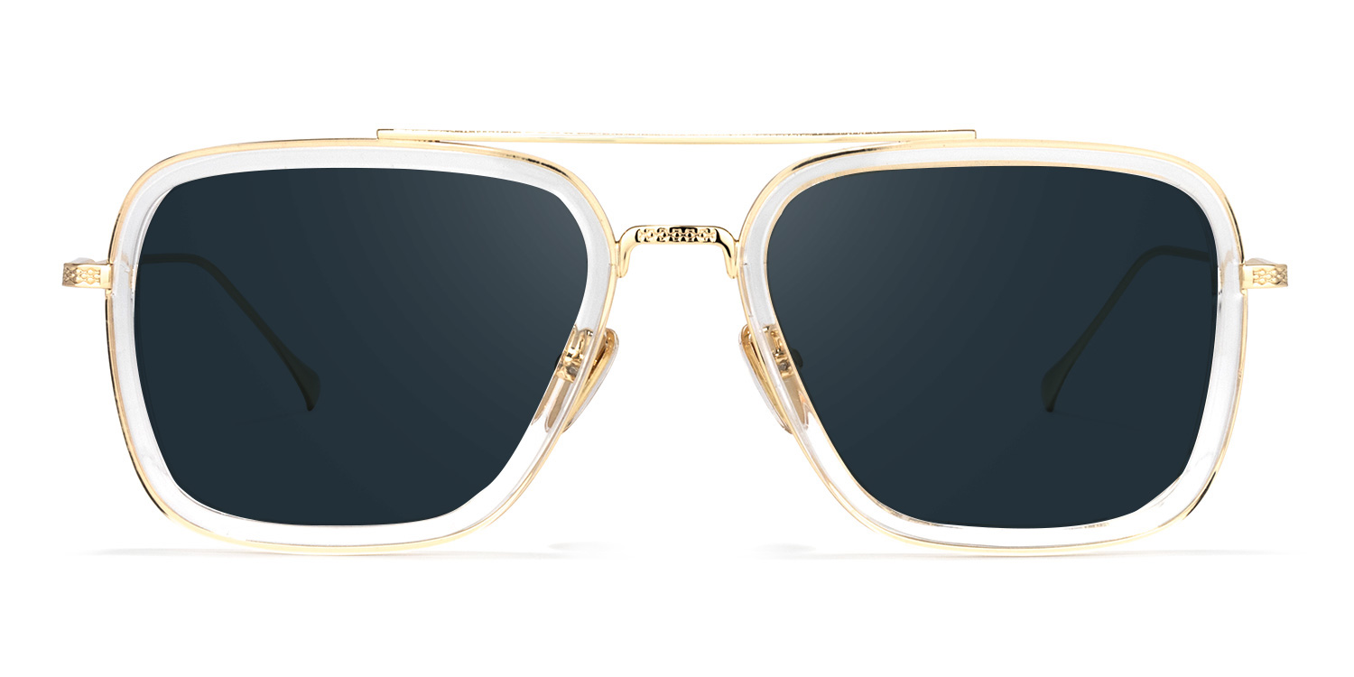 Aviator Clear Glasses | Zeelool Glasses13