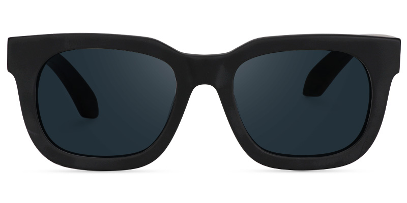 Sam Rectangle Wood Glasses10